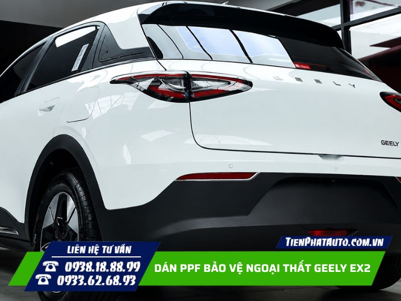 dán ppf cho geely ex2 bảo vệ ngoại thất dán ppf cho geely ex2 bảo vệ ngoại thất
