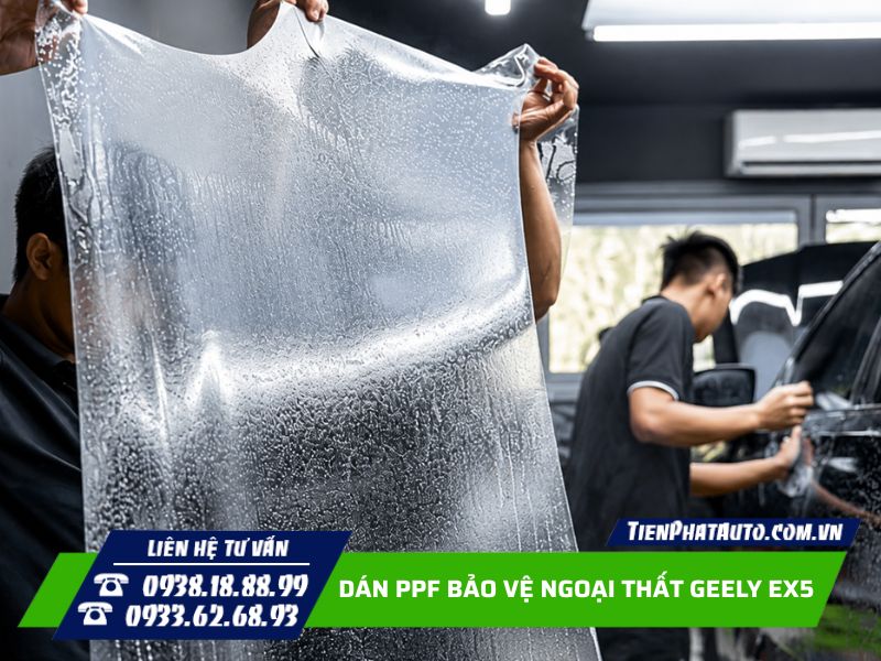 dán ppf cho geely ex5 hạn chế trầy xước dán ppf cho geely ex5 hạn chế trầy xước