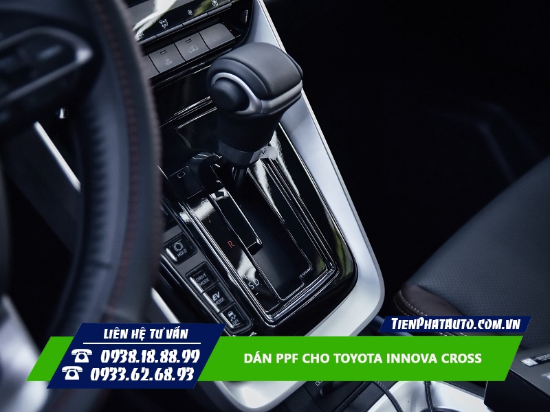 Tiến Phát Auto chuyên dán PPF nội thất và ngoại thất cho Toyota Innova Cross