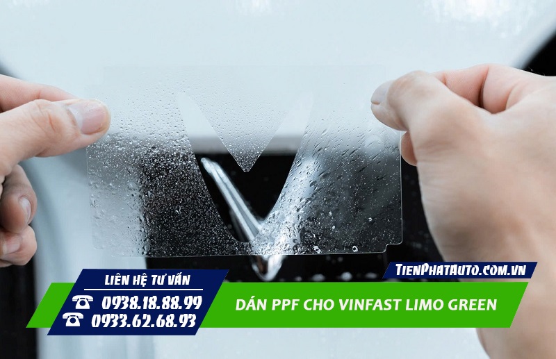 Dán PPF cho Vinfast Limo Green hoàn toàn được cắt máy CNC chuẩn 100%