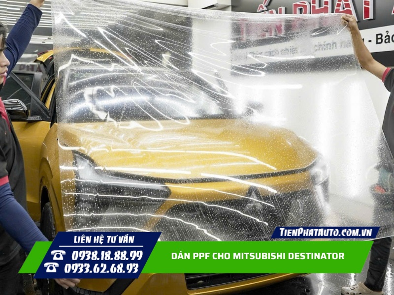 Dán PPF Destinator giúp bảo vệ các chi tiết dễ trầy xước và tăng độ bền sử dụng Dán PPF Destinator giúp bảo vệ các chi tiết dễ trầy xước và tăng độ bền sử dụng