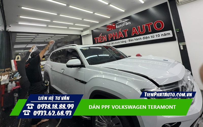Dán PPF Teramont giúp xe bạn luôn trong trạng thái sáng bóng