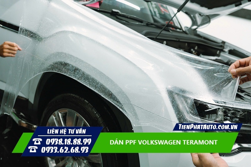 Dán PPF cho Volkswagen Teramont giúp bảo vệ sơn zin hiệu quả