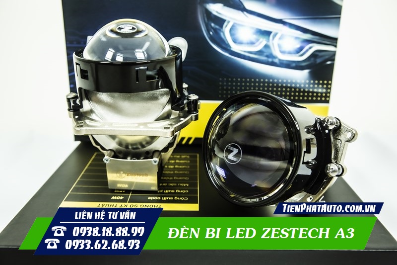 Hình ảnh sản phẩm đèn bi LED Zestech A3 chính hãng