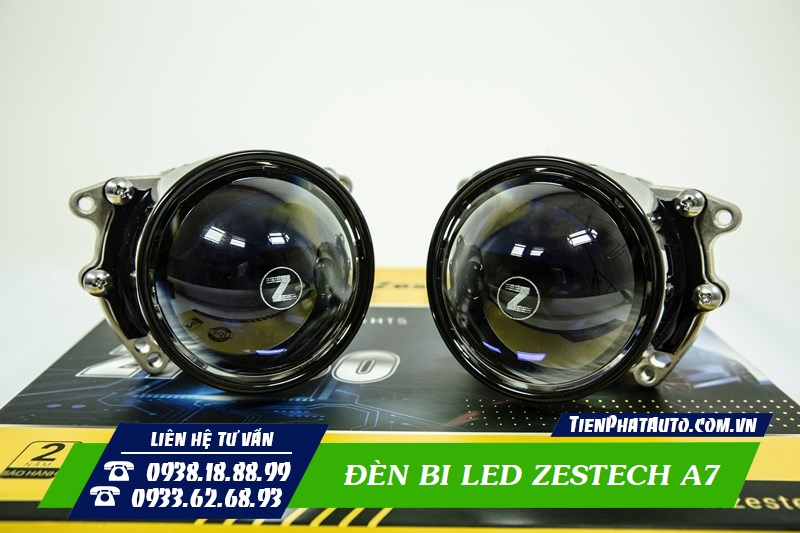 Sản phẩm đèn bi LED Zestech A7 chính hãng dành cho xe ô tô