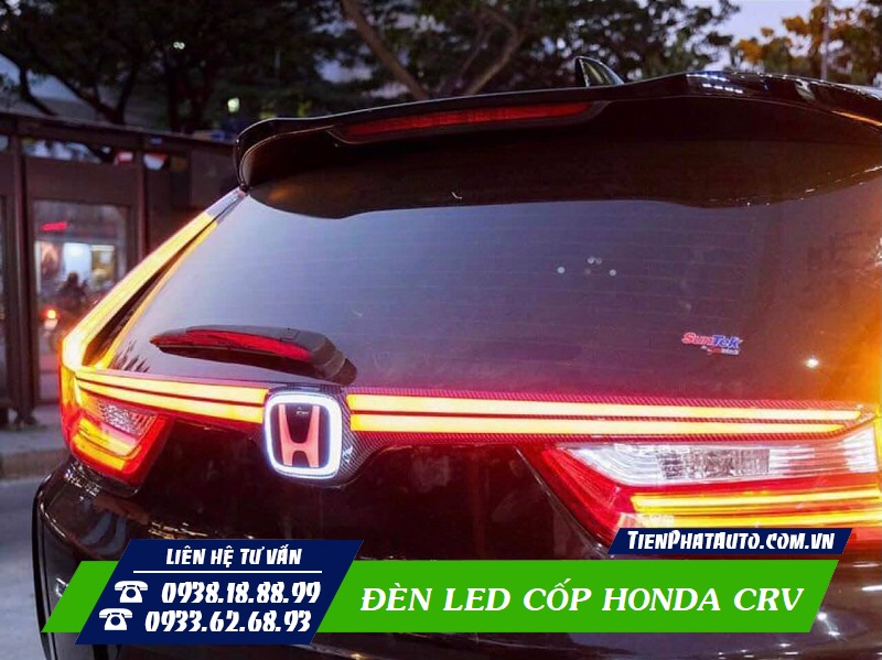 Đèn LED cốp Honda CRV có 3 chế độ sáng  vô cùng nổi bật