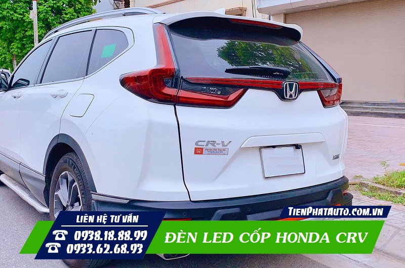 Đèn LED cốp Honda CRV giúp làm tăng thêm độ thẩm mỹ phía sau xe