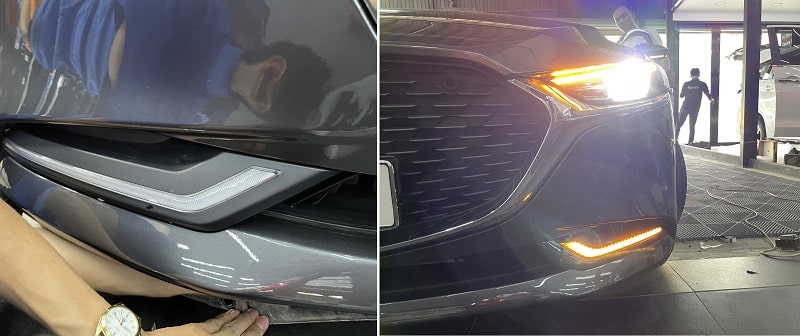 Đèn LED gầm trước cho xe Mazda 3 All New (2020 - 2023)