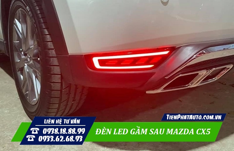 Đèn LED gầm sau Mazda CX5 có giá mềm thích hợp trang bị thêm cho xe