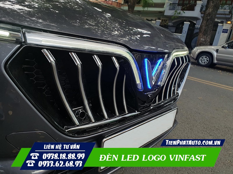 Tiến Phát Auto chuyên độ đèn LED Logo Vinfast Lux A - SA - Fadil