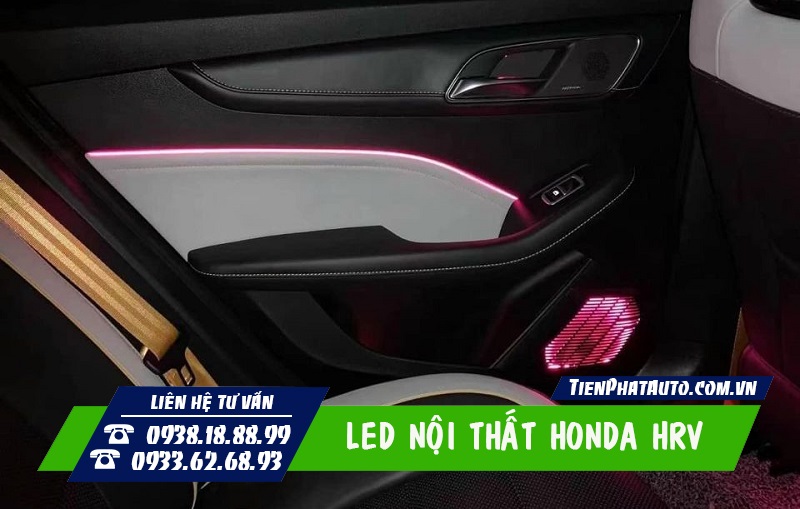 Hình ảnh mẫu đèn LED nội thất V2 dành cho xe Honda HRV 2022