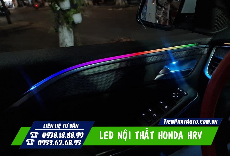 Hình ảnh mẫu đèn LED nội thất V3 dành cho xe Honda HRV 2023