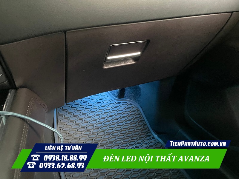Trang bị LED nội thất giúp không gian xe thêm nổi bật hơn