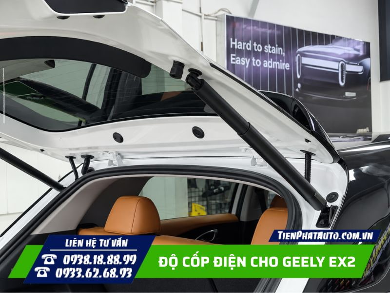 Độ cốp điện cho geely ex5 tăng tiện nghi Độ cốp điện cho geely ex5 tăng tiện nghi