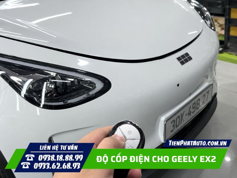 Độ cốp điện cho geely ex5 sử dụng remote để đóng mở Độ cốp điện cho geely ex5 sử dụng remote để đóng mở