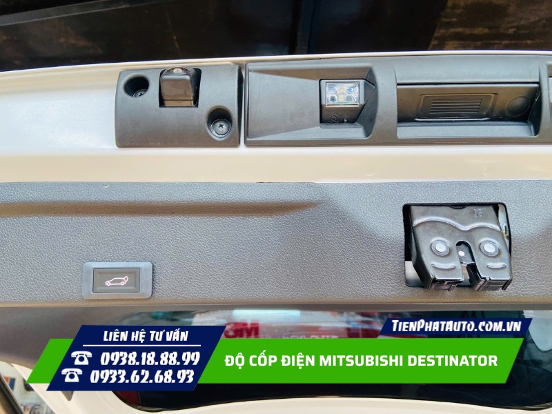 Tiến Phát Auto chuyên độ cốp điện Mitsubishi Destinator tại TPHCM