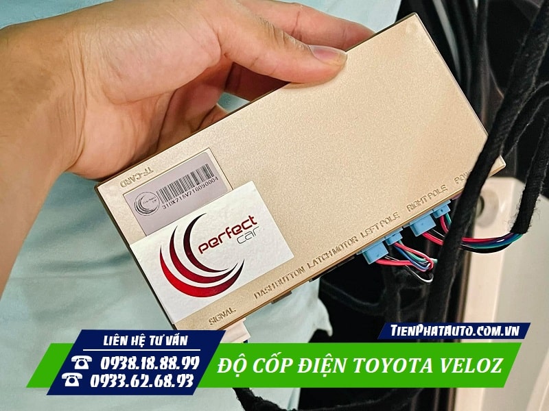 Hộp xử lý của bộ cốp điện tự động cho xe Toyota Veloz