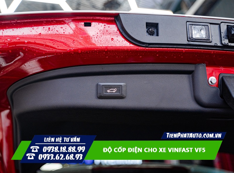 Tiến Phát Auto chuyên độ cốp điện Vinfast VF5 tại TPHCM
