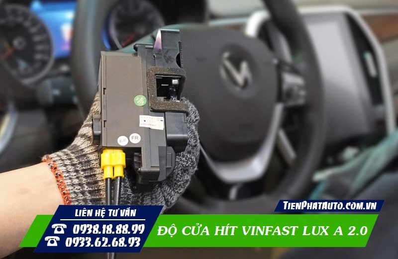 Độ cửa hít tự động cho xe Vinfast Lux A2.0