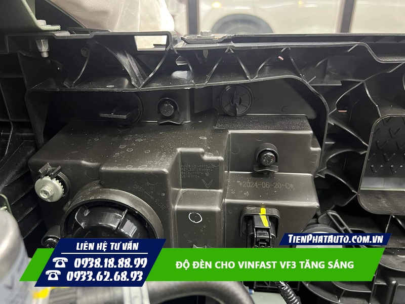 Lắp đặt hoàn toàn cắm giắc zin 100% không ảnh hưởng điện xe