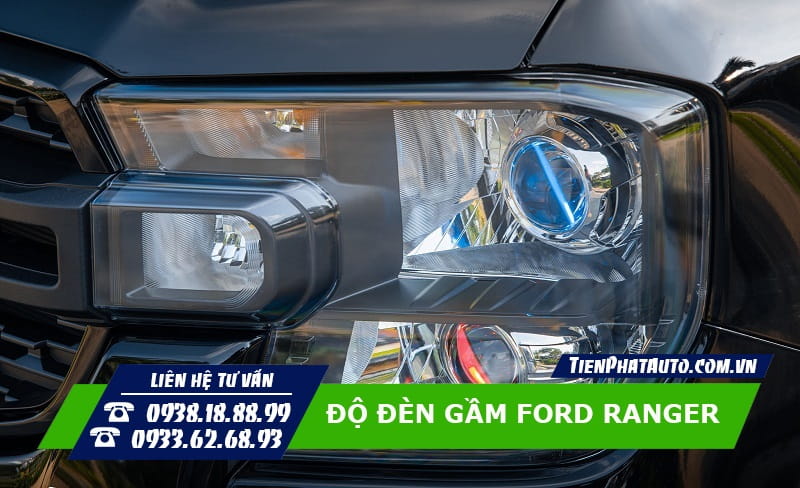 Tiến Phát Auto chuyên độ đèn tăng sáng cho xe Ford Ranger 2022 - 2023