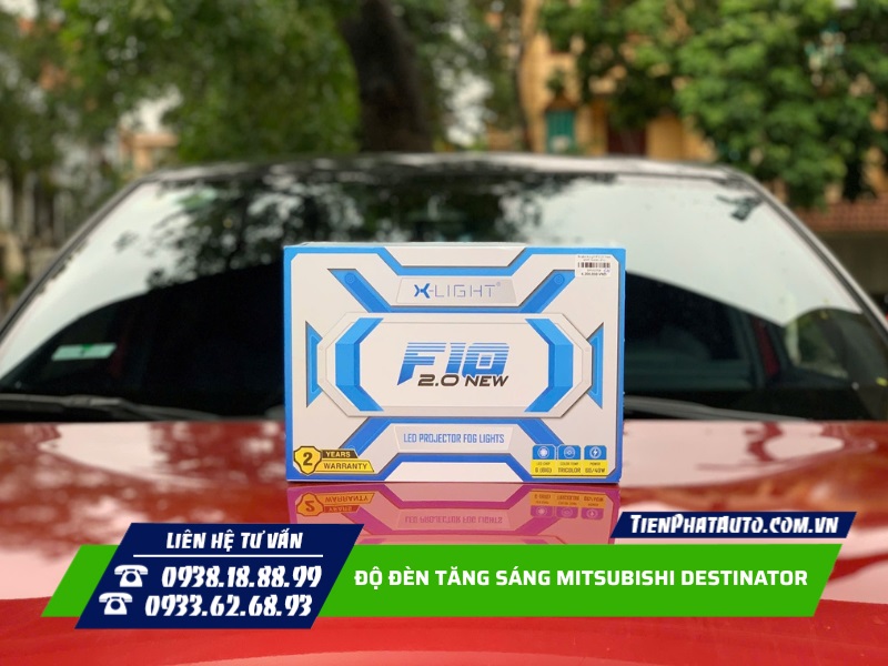 Đèn LED Mitsubishi Destinator nâng cao tầm nhìn và sự an toàn khi lái