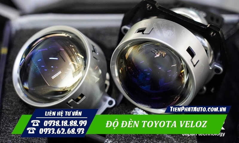 Độ đèn Toyota Veloz 2022 giúp tăng sáng được hiệu quả hơn