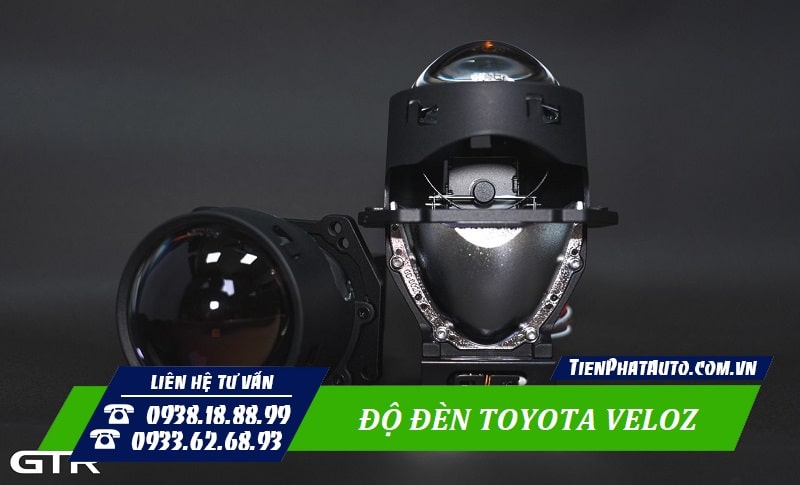 Độ đèn Toyota Veloz là một trong những phụ kiện cần thiết nên trang bị