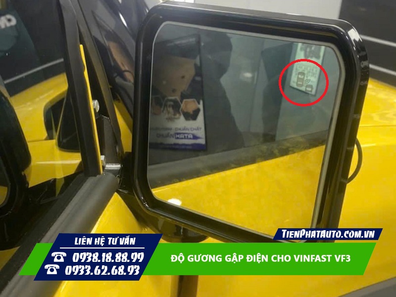 Tùy chỉnh mặt gương đa hướng, có khắc chờ cảnh báo điểm mù