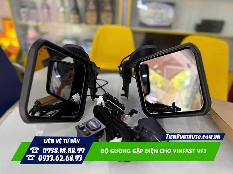 Gương gập điện cho VF3 là một trong những trang bị bạn không nên bỏ qua