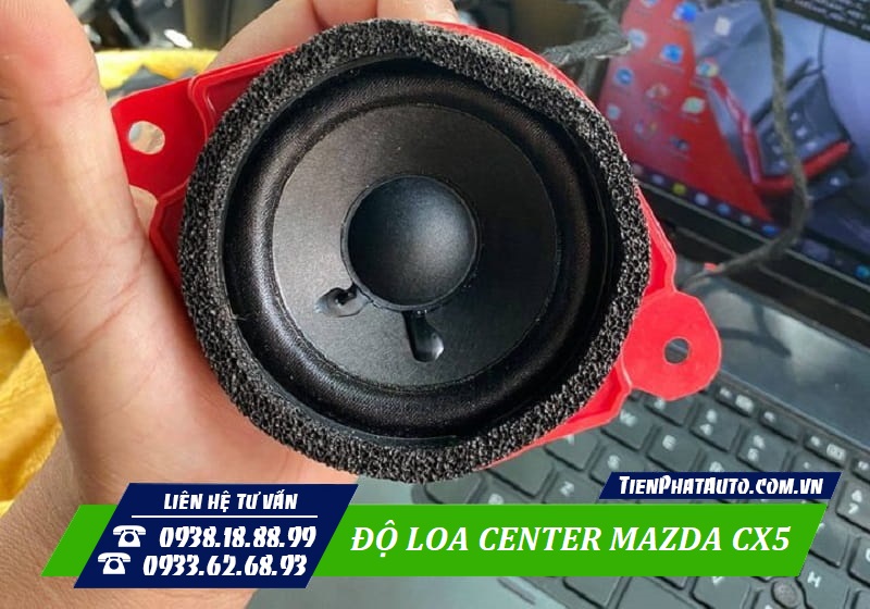 Độ Loa Center cho xe Mazda CX5 giúp cải thiện âm thanh hiệu quả