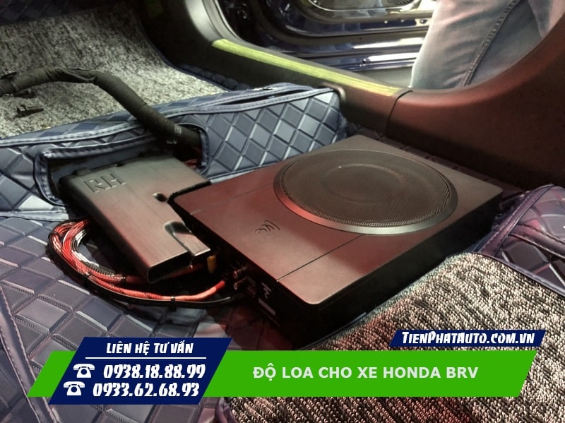 Độ loa sub gầm ghế cho Honda BRV cũng là giải pháp độ âm thanh hiệu quả