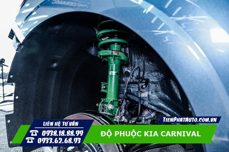 Tiến Phát Auto chuyên độ phuộc cho xe Kia Carnival tại TPHCM