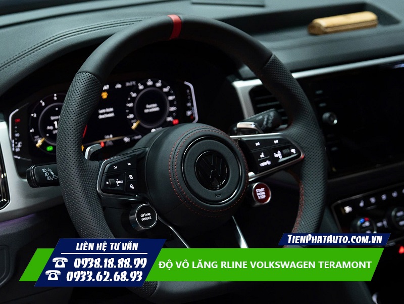 Tiến Phát Auto chuyên độ vô lăng Rline cho Volkswagen Teramont