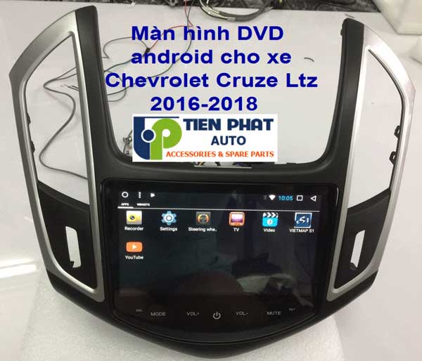 DVD Android Cho Chevrolet Cruze Ltz 2016-2018