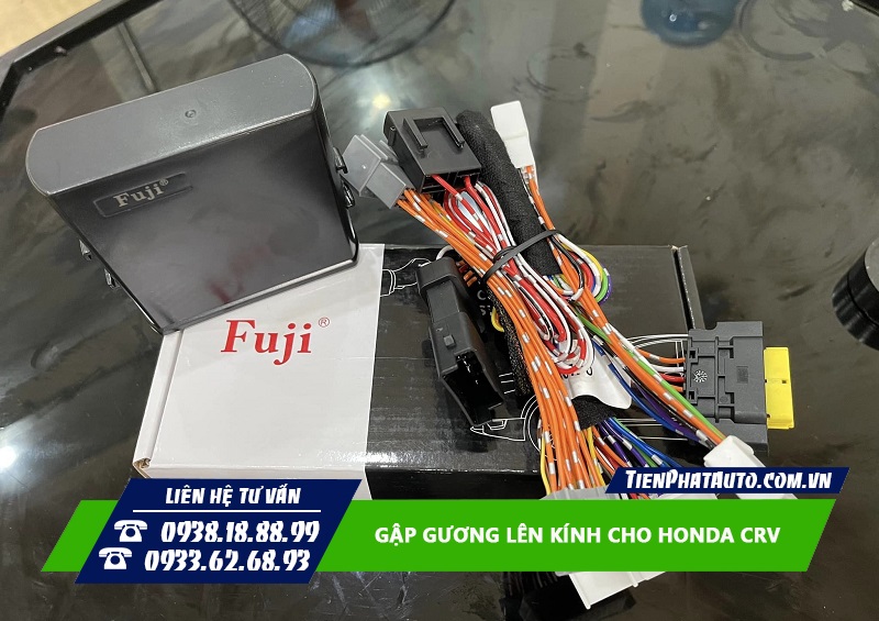 Tiến Phát Auto chuyên lắp gập gương lên kính cho Honda CRV