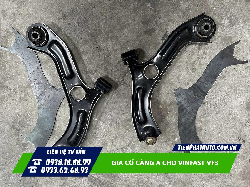 Bộ gia cố càng A được sử dụng bằng vật liệu cứng cáp