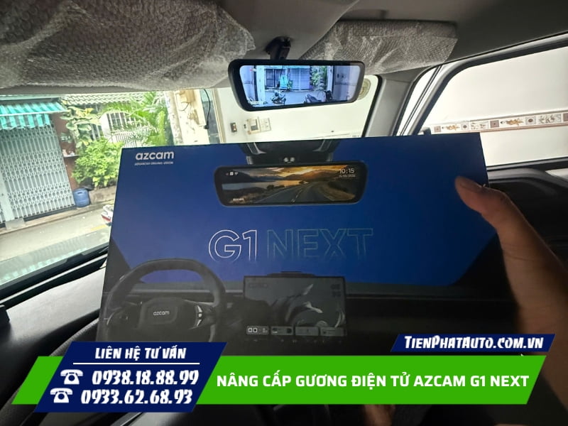 chi phí lắp đặt gương điện azcam G1 next tại Tienphatauto chi phí lắp đặt gương điện azcam G1 next tại Tienphatauto