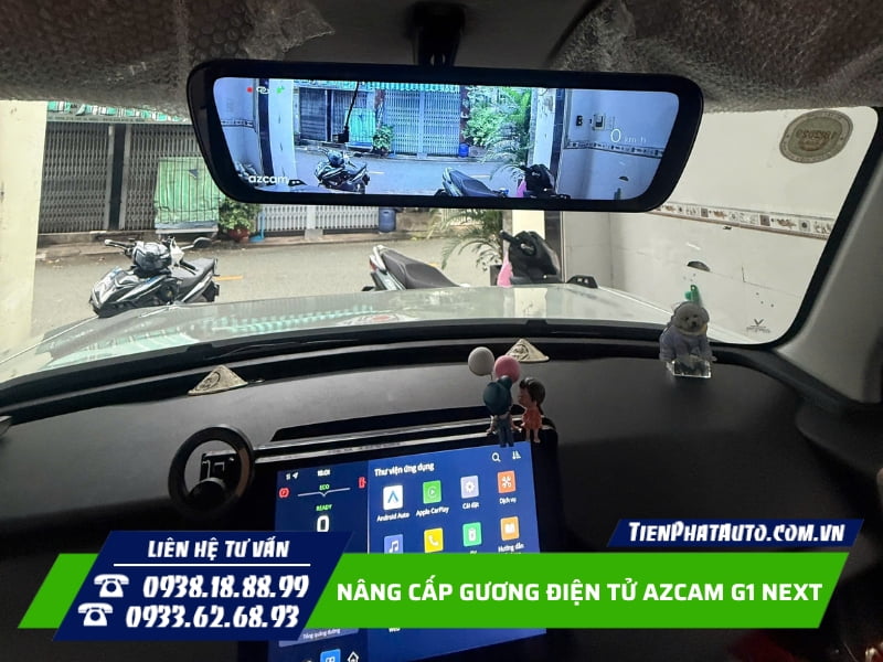 Gương điện azcam G1 Next camera độ phân giải full hd Gương điện azcam G1 Next camera độ phân giải full hd