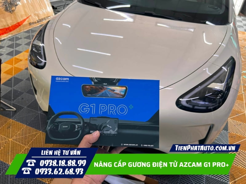 Lắp đặt gương điện azcam G1 Pro+ hình ảnh sắc nét Lắp đặt gương điện azcam G1 Pro+ hình ảnh sắc nét