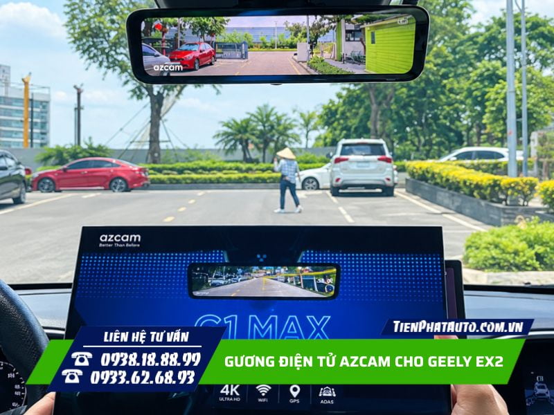 Gương điện tử Azcam hỗ trợ ghi lại các dữ liệu quan trọng khi vận hành Gương điện tử Azcam hỗ trợ ghi lại các dữ liệu quan trọng khi vận hành