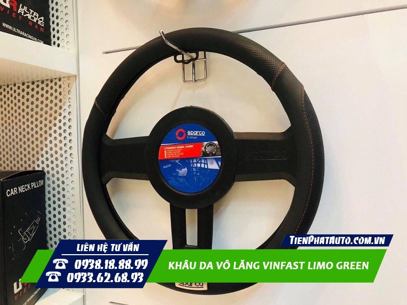Bọc da vô lăng cũng là phương án tiết kiệm được nhiều khách hàng quan tâm