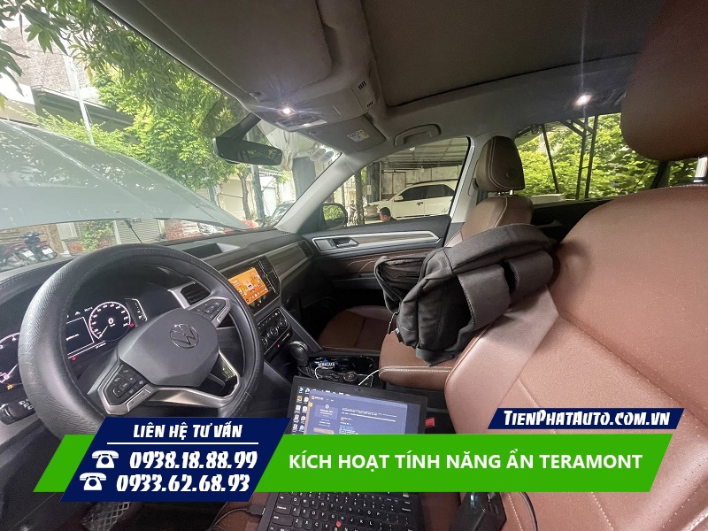 Tiến Phát Auto chuyên kích hoạt tính năng ẩn cho Volkswagen Teramont