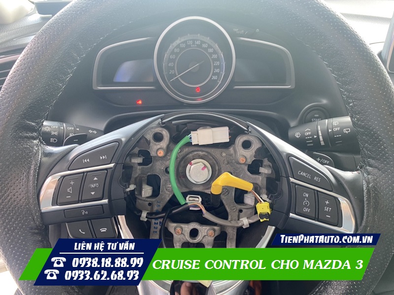 Cruise Control là Option không thể nào thiếu trên Mazda 3