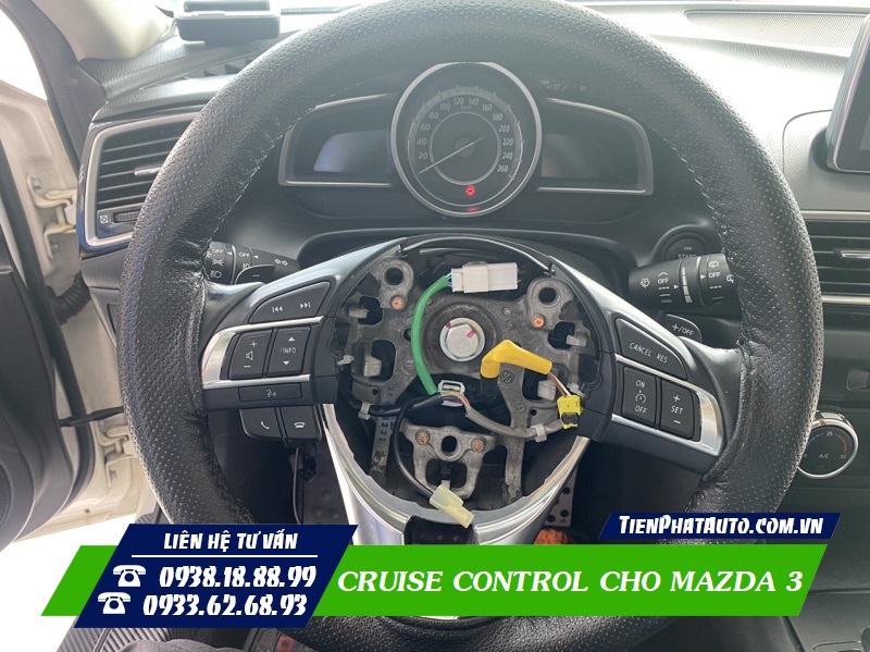 Mazda 3 sau khi nâng cấp hệ thống Cruise Control