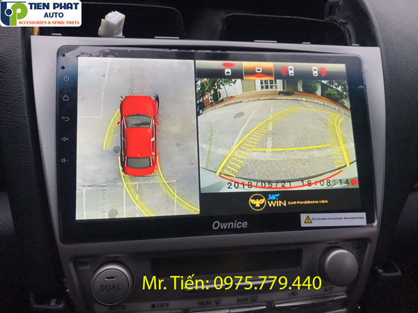 Lắp đặt Camera 360 độ cho Toyota Camry 2008 - 2012