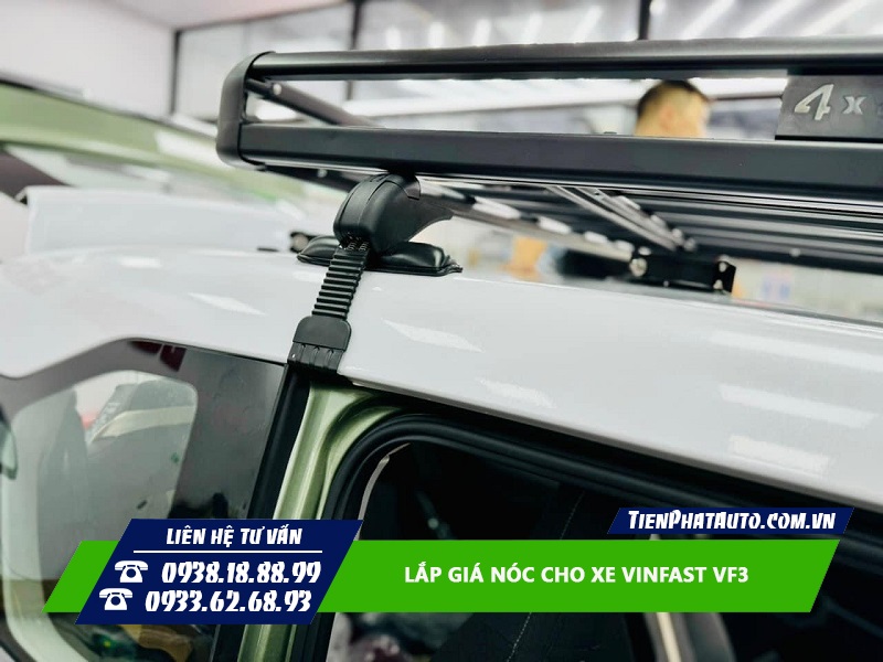 Giá nóc cho xe Vinfast VF3 là sản phẩm tiện lợi không thể bỏ qua