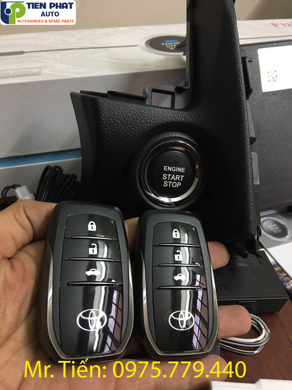 Lắp Start Stop Smart Key Cho Toyota Camry 2012-2015 chính hãng tại tphcm