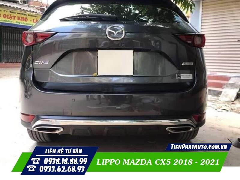 Độ Lippo Mazda CX5 giúp tăng thêm sự sang trọng và cá tính cho xe