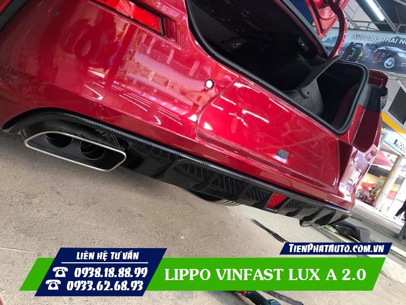 Lippo Vinfast Lux A 2.0 được thi công tại Tiến Phát Auto